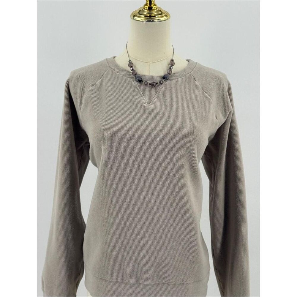 Marc-new-york Women's Cream and Tan Sweatshirt